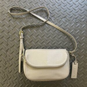 Fossil Shoulder Purse, Gray, Medium size Handbag Crossbody